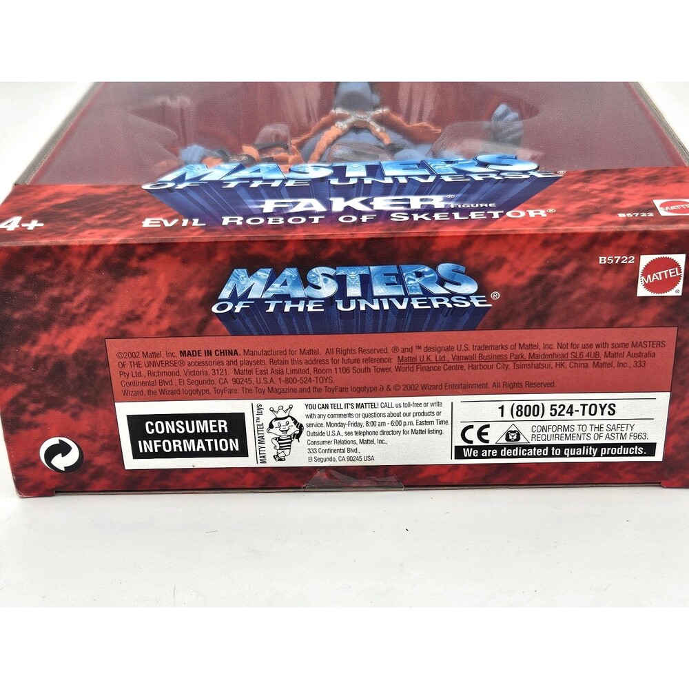 MOTU Faker Figure ToyFare Exclusive 2002 Masters of the Universe New Rare - Picture 4 of 6